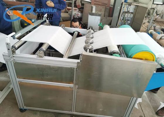 Ткань вертикали 600mm 800mm PP не сплетенная делая машину