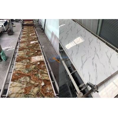 Доска PVC переклейки 2.0g/Cm3 делая машину для мраморного листа