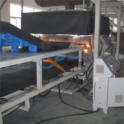 Pvc свертывает спиралью циновку 1220mm изготовляя оборудование