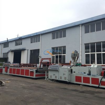 Производственная линия панели двери PVC SJSZ80 WPC неубедительная