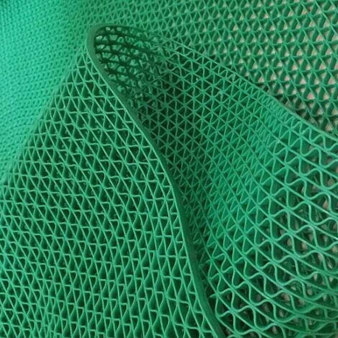 Водоустойчивый коврик у входной двери циновки PVC s делая машину